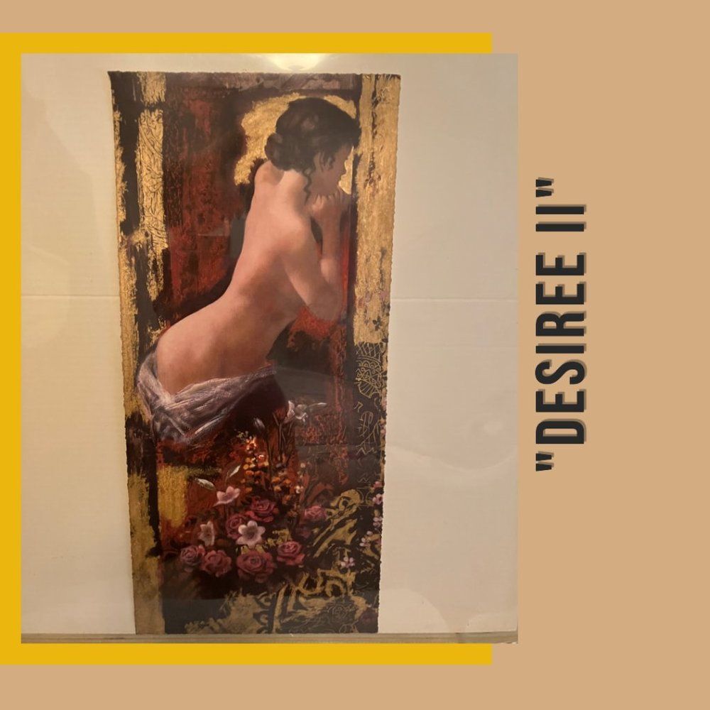 "Desiree II" by David Freeman Seriolithograph